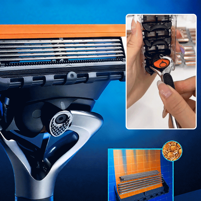PrecisionRazor - Flerblads Snabbt Släppa Hög Precision Rakning Rakhyvel