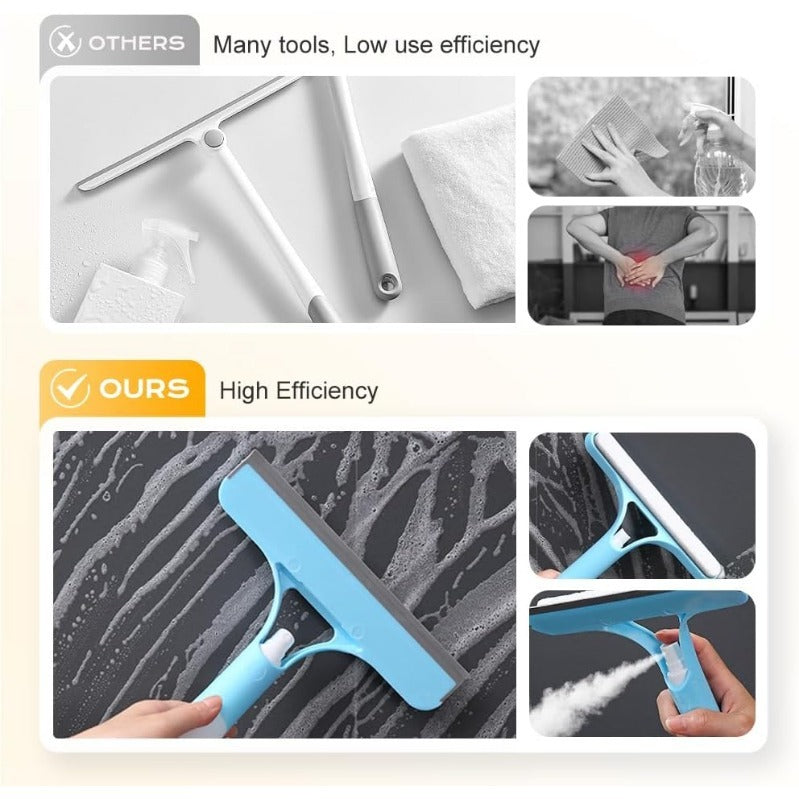 Cleaner Pro° GlassCleaner 1+1 GRATIS: Ultimat 3-I-1 Glas Rengöringsmedel Verktyg