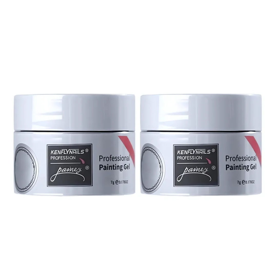 NailClear 1+1 GRATIS - 3 I 1 Transparent Professionell Nagelkonstruktionsgel