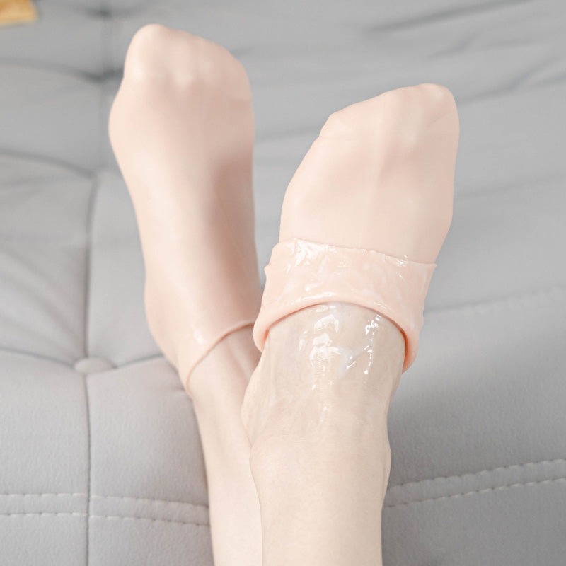 Happy™ SiliconeSocks: Fotvård Spa Och Pedikyr Silikonstrumpor