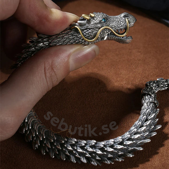 Jewelance™ SilverDragon - Sterling Silver Armband