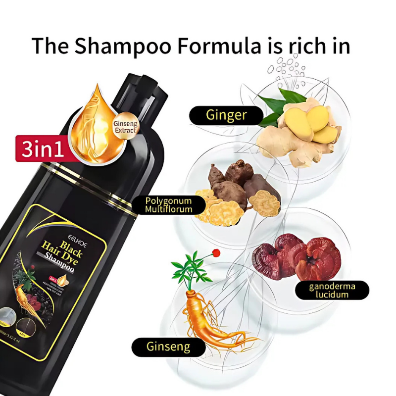 Rose® ColorShampoo 1+1 GRATIS: Omedelbar Färg Uppfriskande Lyster Schampo