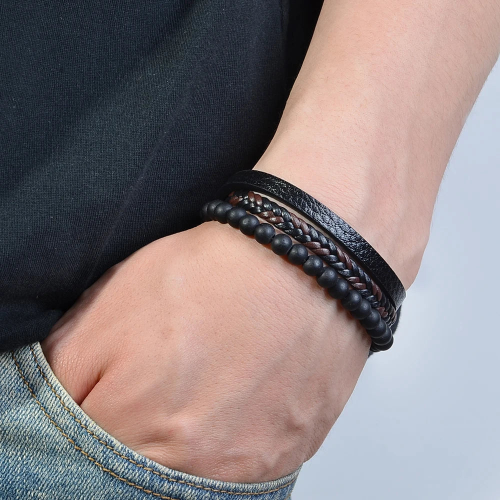 Jewelance™ CalmBand: Lugnande Naturligt Sten Ångest Armband