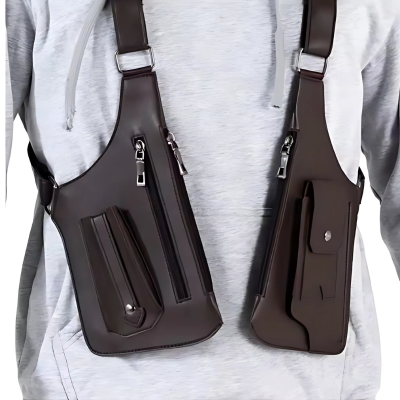Icone™ SafetyBag: Säkerhet Kors Axel Säkerhet Väska För Män Och Kvinnor