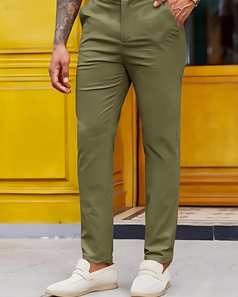Icone™ AdjustablePants: Slim Fit Herr Justerbara Byxor