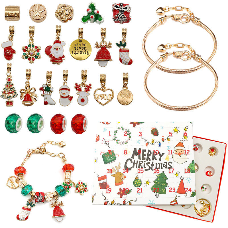 Jewelance™ BraceletCalendar: DIY Jul Adventskalender Armband Charm Set