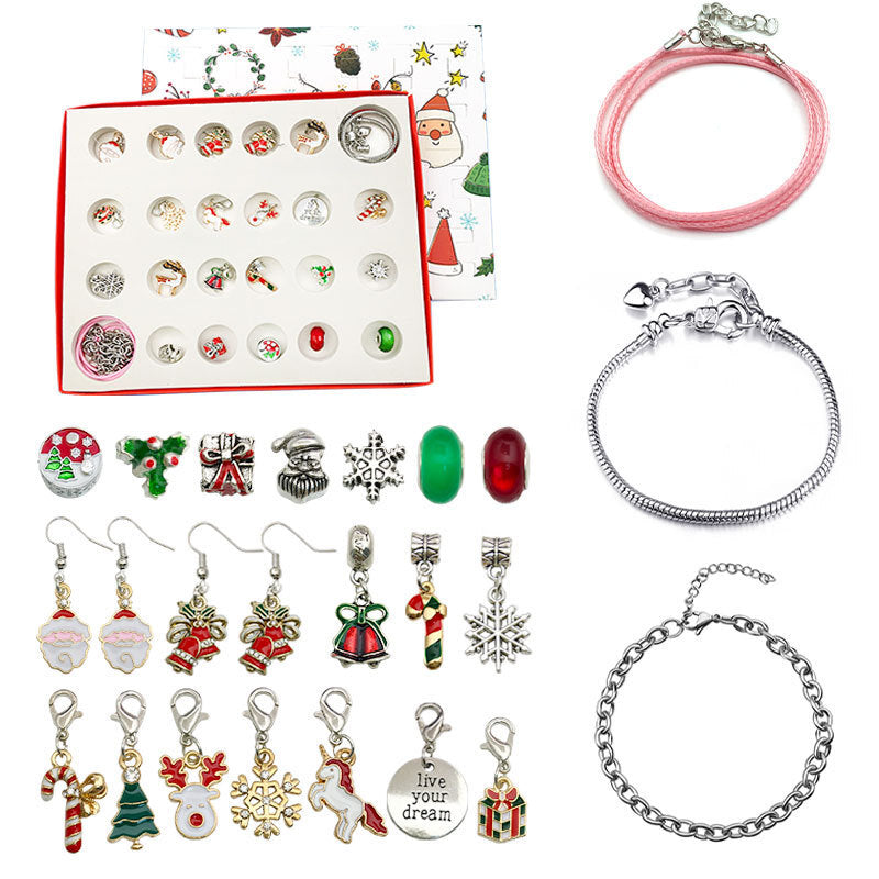 Jewelance™ BraceletCalendar: DIY Jul Adventskalender Armband Charm Set