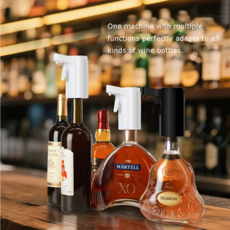 SmartDispenser: Uppladdningsbar Smart Digital Pekskärm Dryckesdispenser