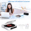 CDPlayer: Bärbar Bluetooth Och Trådbunden CD-Spelare