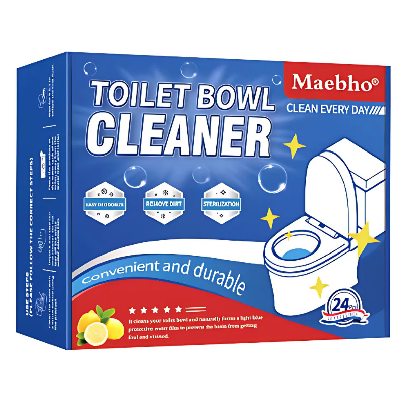 Cleaner Pro° ToiletTablets: Automatisk Drop-In Toalettrengöring Tabletter