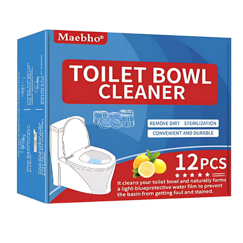 Cleaner Pro° ToiletTablets: Automatisk Drop-In Toalettrengöring Tabletter