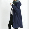 Icone™ ElegantCoat - Allväders Lätt Komfort Huva Elegant Kappa