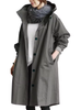 Icone™ ElegantCoat - Allväders Lätt Komfort Huva Elegant Kappa