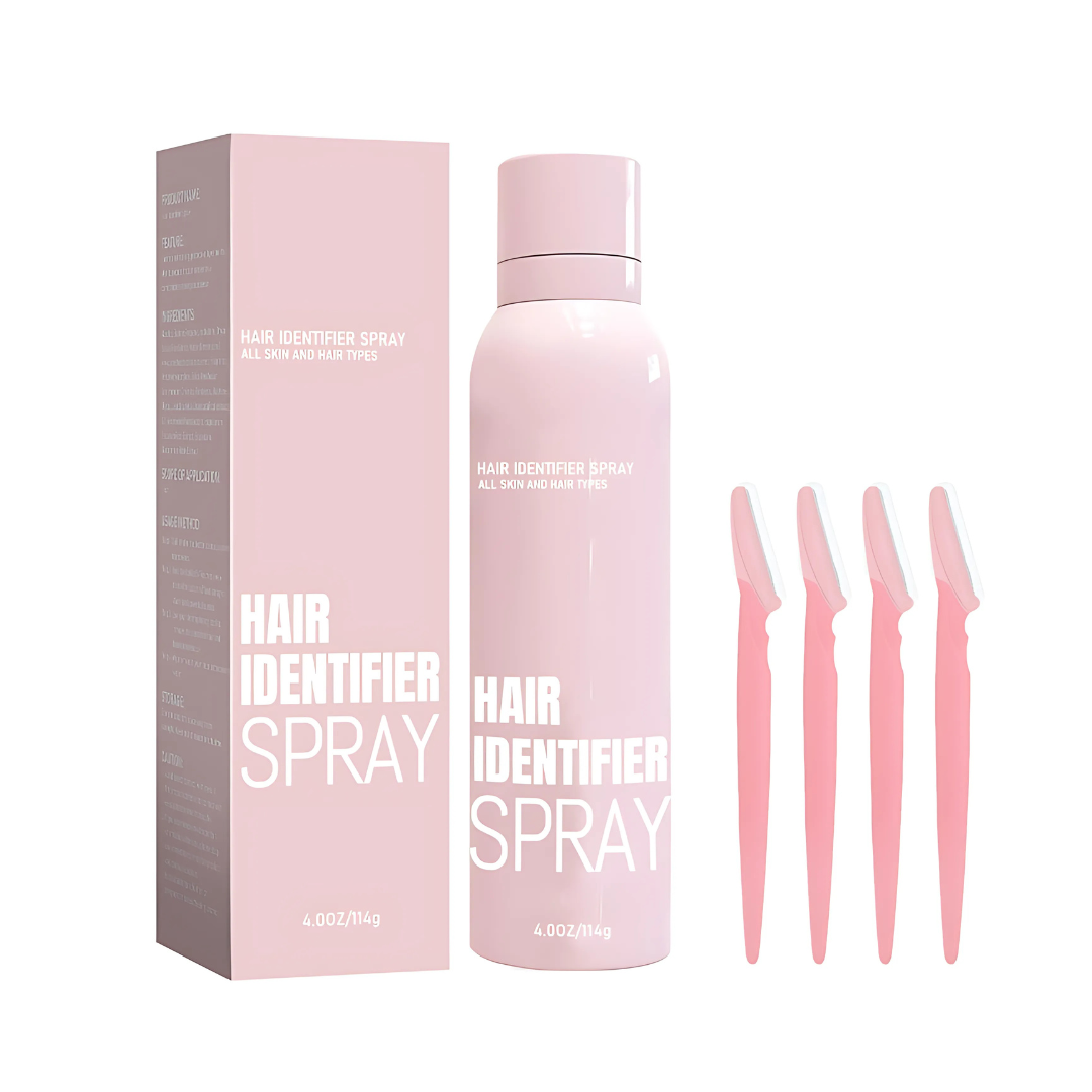 HairIdentifier 1+1 GRATIS: Lätt Att Använda Ansiktshår Identifierare Spray Med Rakhyvlar