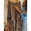 Icone™ LooseSe: Löst Långärmad Blus Och Blommiga Byxor För Kvinnor