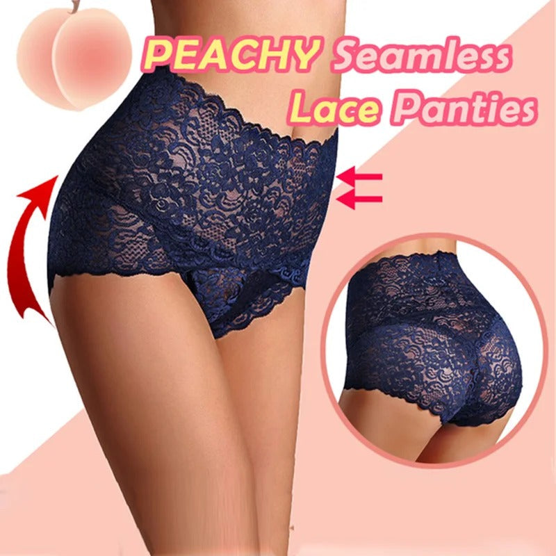 Icone™ LacePanties 1+1 GRATIS: Andningsbar Hög Midja Sömlös Spets Trosor