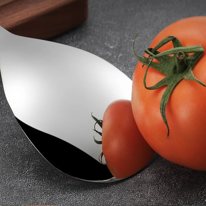 Globetrek° RiceSpoon - Icke Stickande Rostfritt Stål Ris  Serveringssked