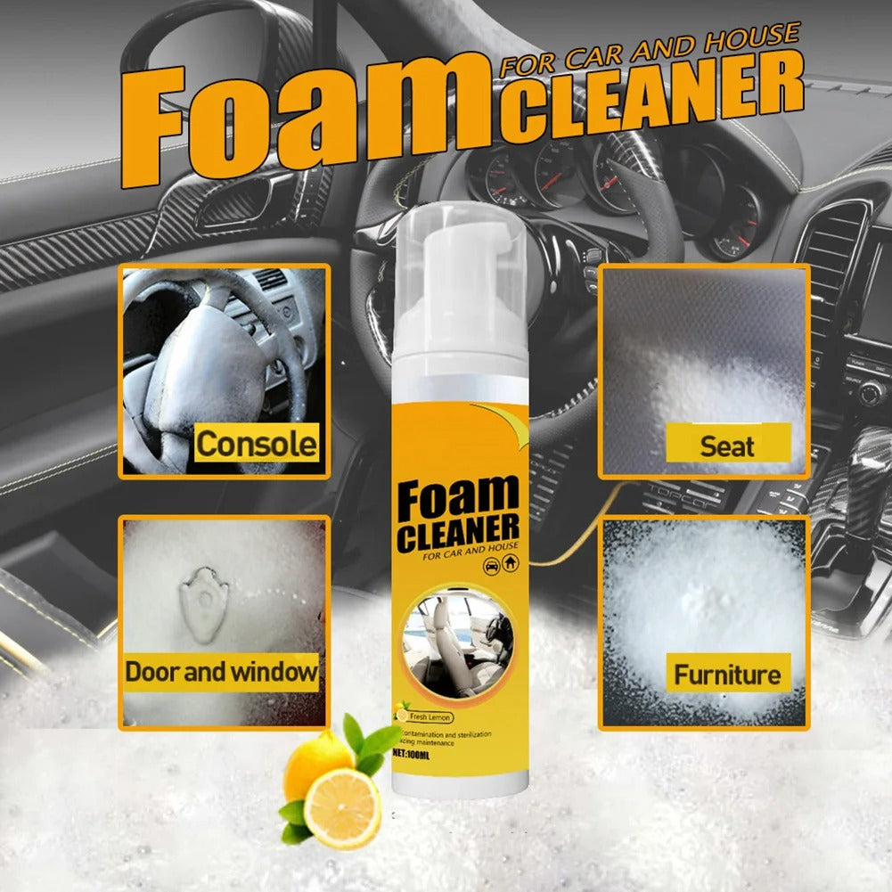 Cleaner Pro° FoamCleaner: Multifunktionell Hem- Och Bilrengöring Skumspray
