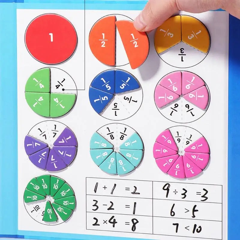 Kletshuts™ MathGame: Utbildningsmässigt Magnetiskt Barn Matematik Pussel Spel