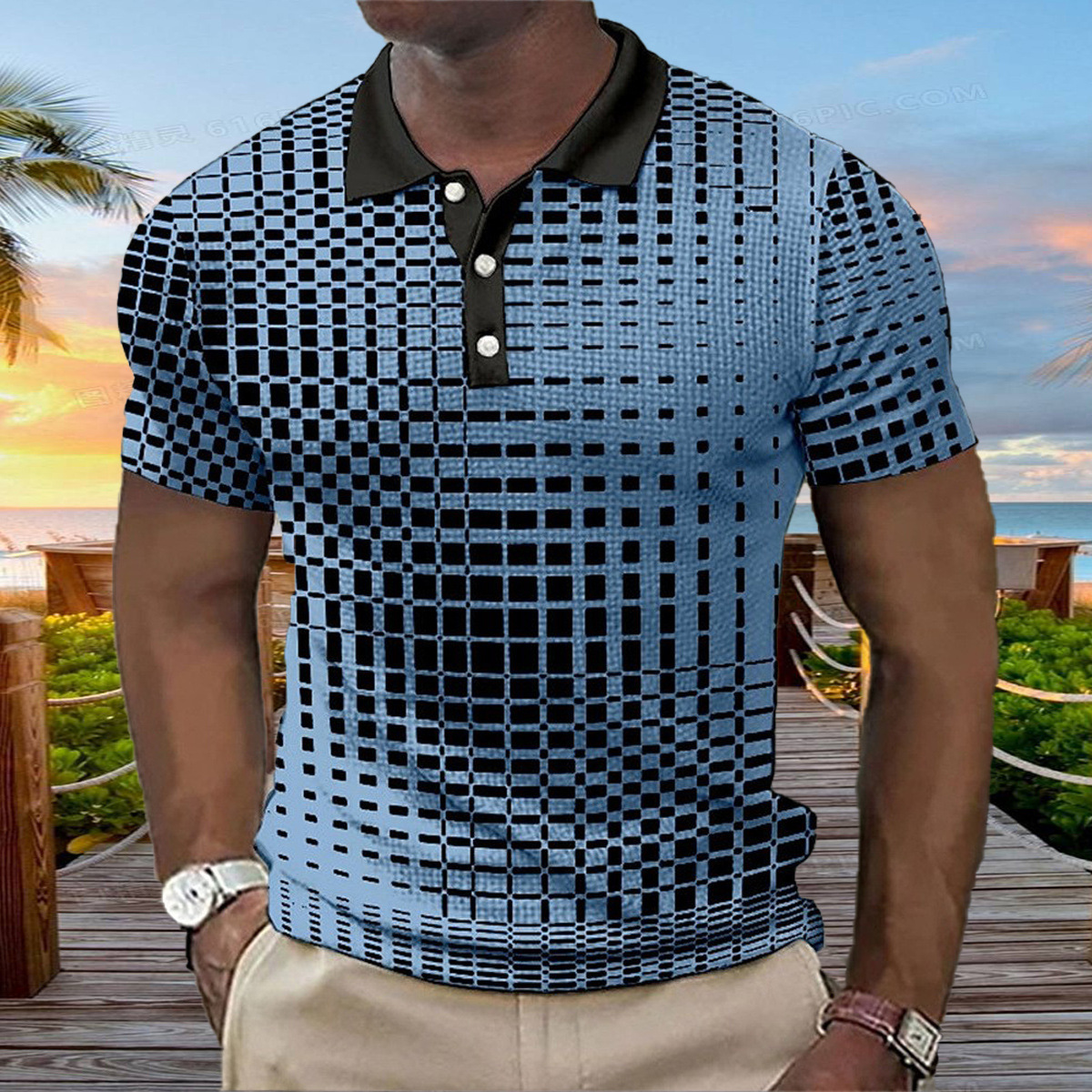 Icone™ Poloshirt 1+1 GRATIS: Bekväm Klassisk Modern Passform Pikétröja