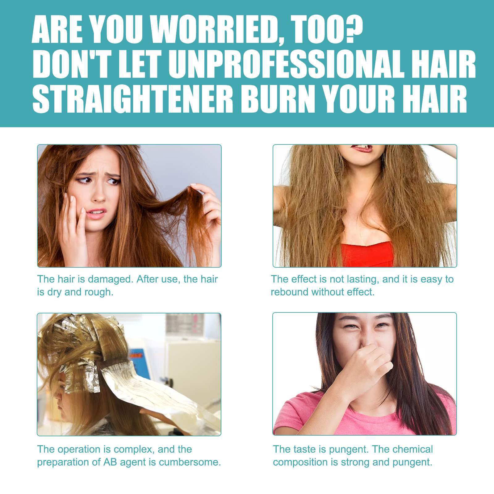Rose® ShineStraight 1+1 GRATIS: Frissfri Glans Och Rakt Hårkräm