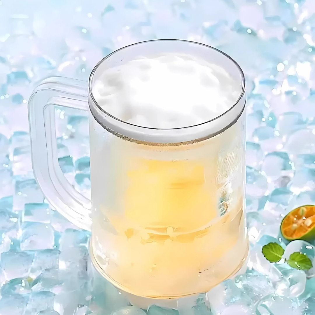 Globetrek° IceMug 1+1 GRATIS: Dubbelskikt Snabb Is-Kylning Frys-Mugg