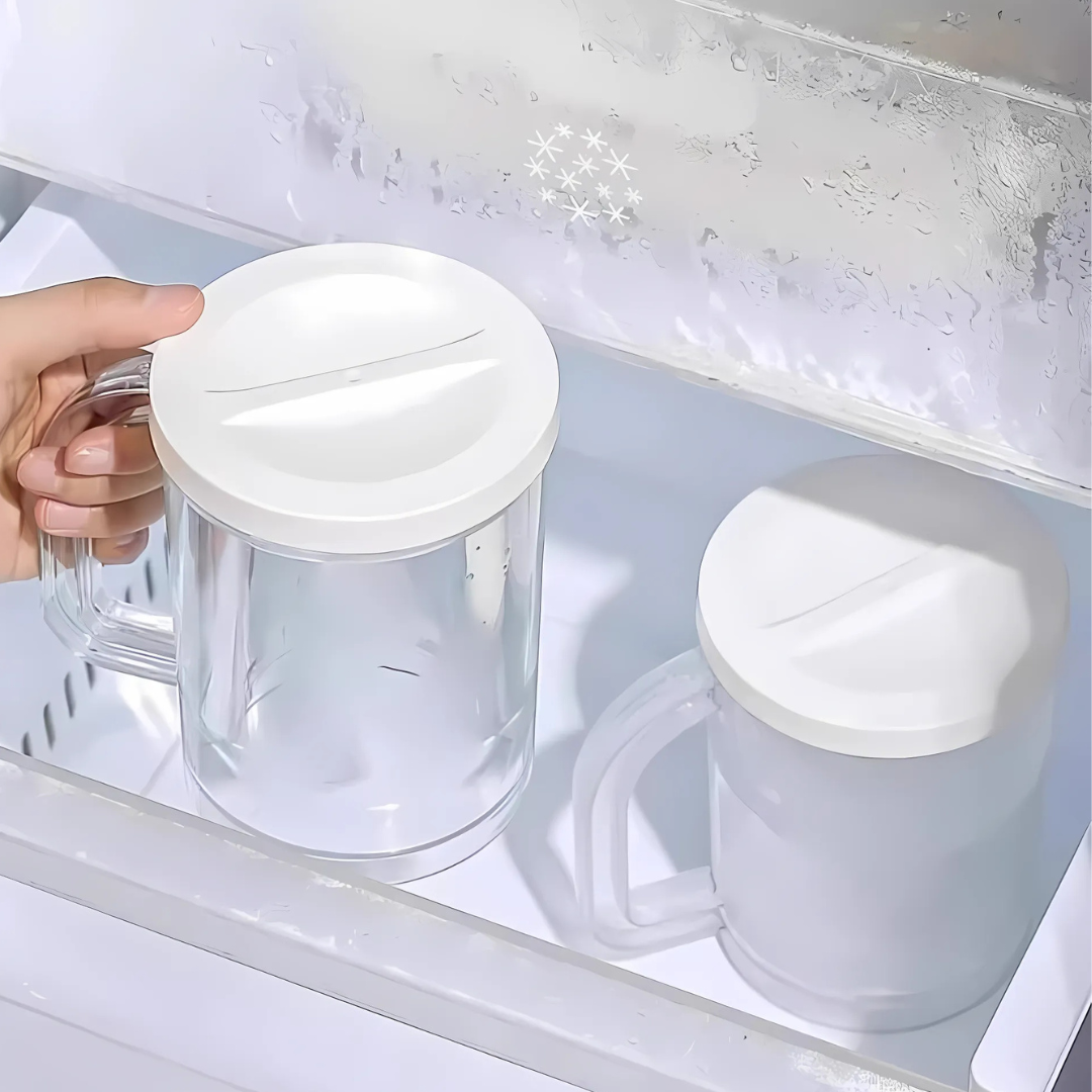 Globetrek° IceMug 1+1 GRATIS: Dubbelskikt Snabb Is-Kylning Frys-Mugg