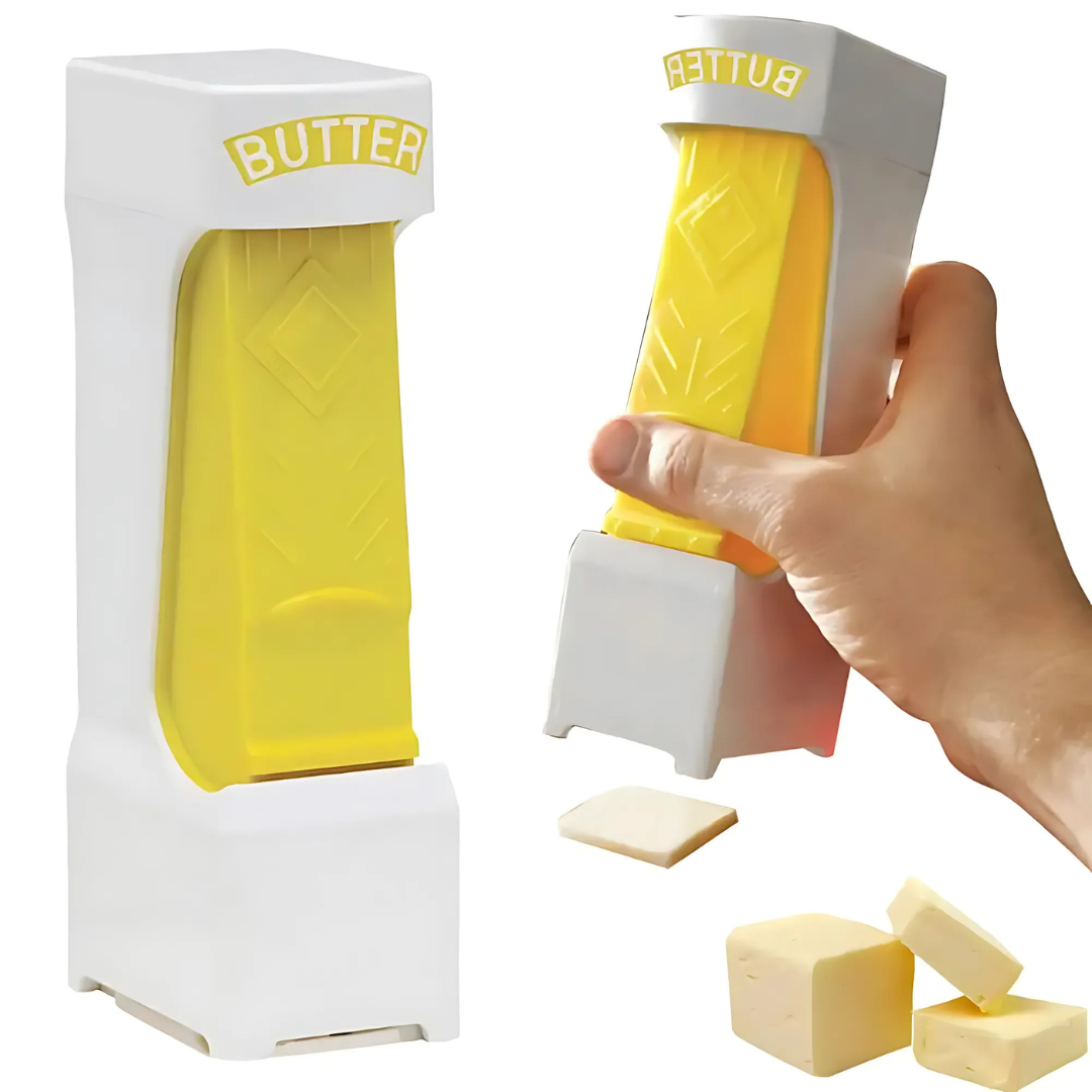Globetrek° ButterSlicer: Lätt Ett Klick Smör Skivare Kök Verktyg