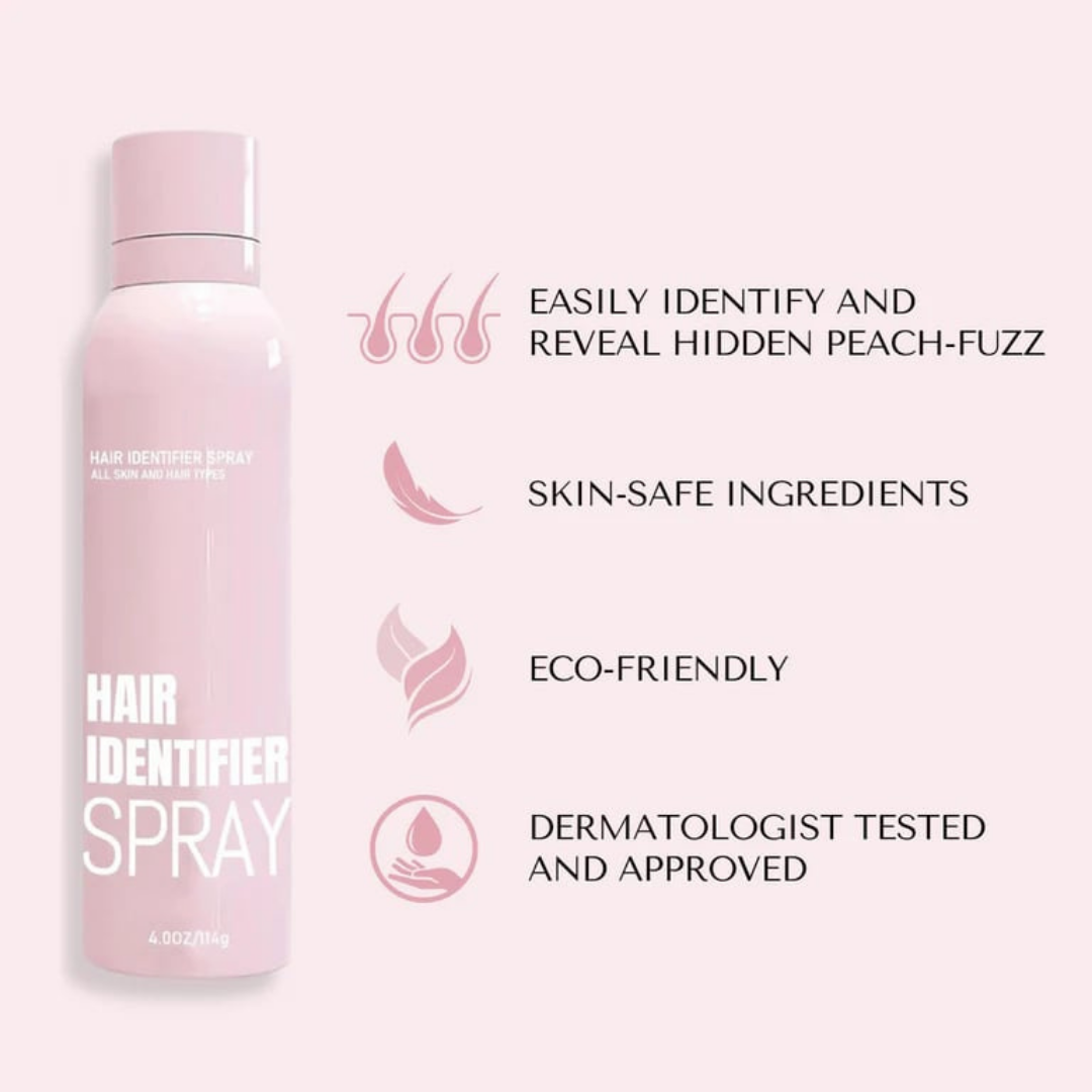 HairIdentifier 1+1 GRATIS: Lätt Att Använda Ansiktshår Identifierare Spray Med Rakhyvlar