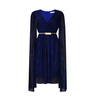 Icone™ ElegantDress: V-ringad Kvinnor Elegant Klänning Med Bälte