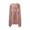 Icone™ ElegantDress: V-ringad Kvinnor Elegant Klänning Med Bälte