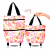 Icone™ GroceryBag 1+1 GRATIS: Stor Kapacitet Matvarukasse Med Hopfällbara Hjul