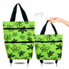 Icone™ GroceryBag 1+1 GRATIS: Stor Kapacitet Matvarukasse Med Hopfällbara Hjul