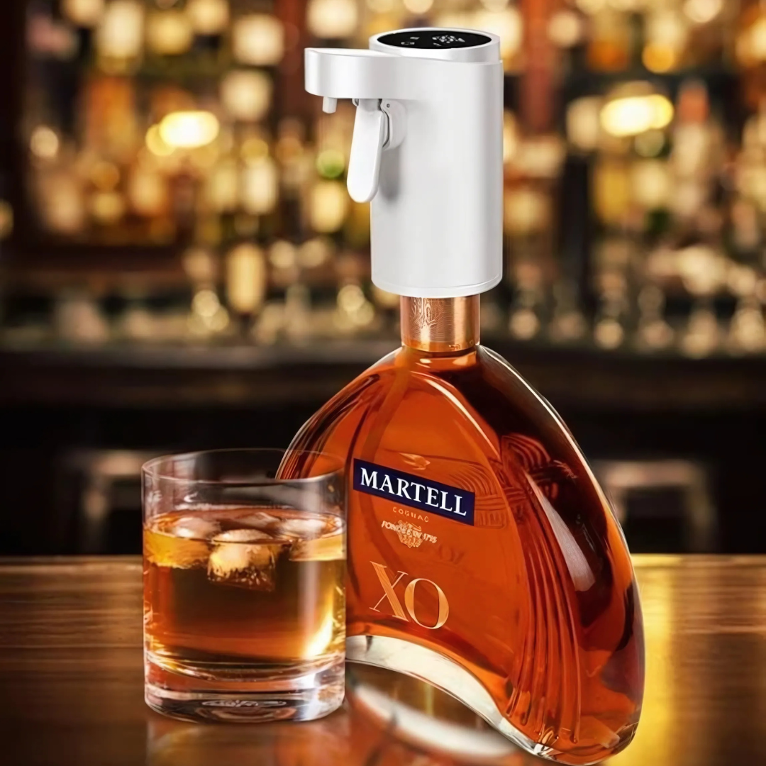 SmartDispenser: Uppladdningsbar Smart Digital Pekskärm Dryckesdispenser