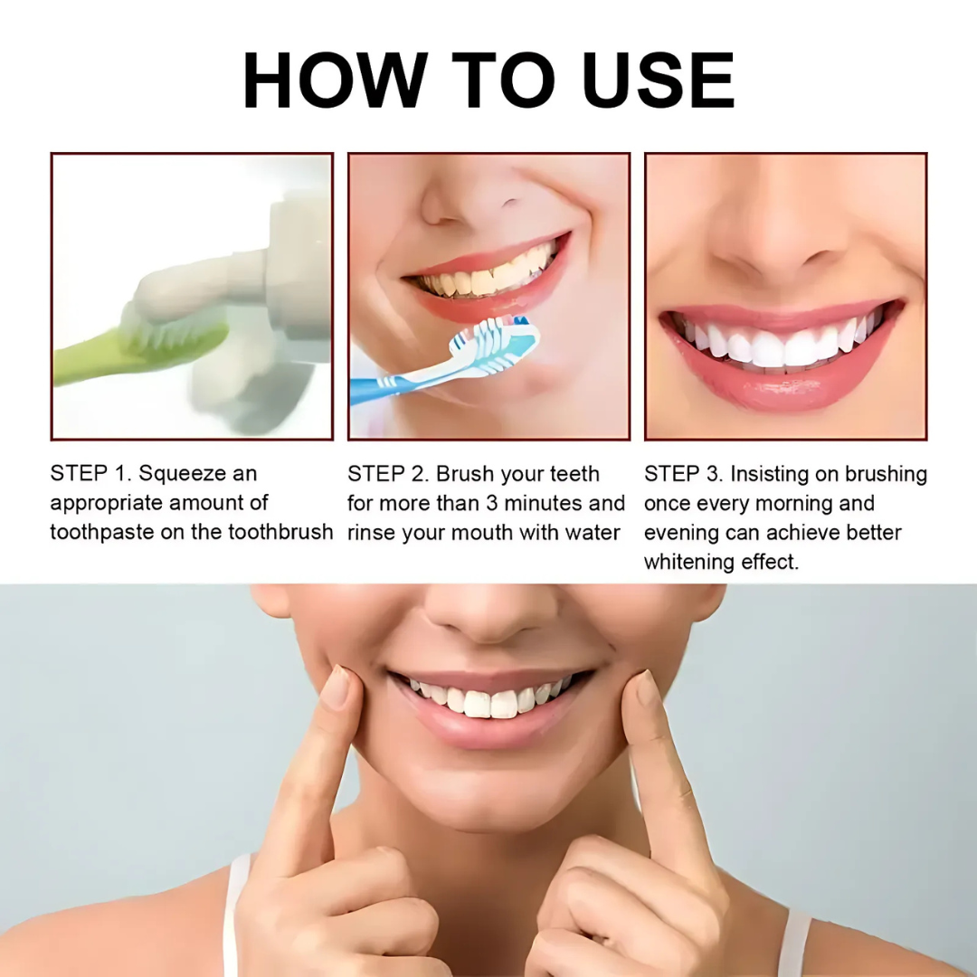 ProbioticToothpaste 1+1 GRATIS: Skonsam Vitgörande Stärkande Probiotisk Tandkräm