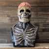 SkeletonMask: Realistisk Läskig Skelett Halloweenmask Dräkt