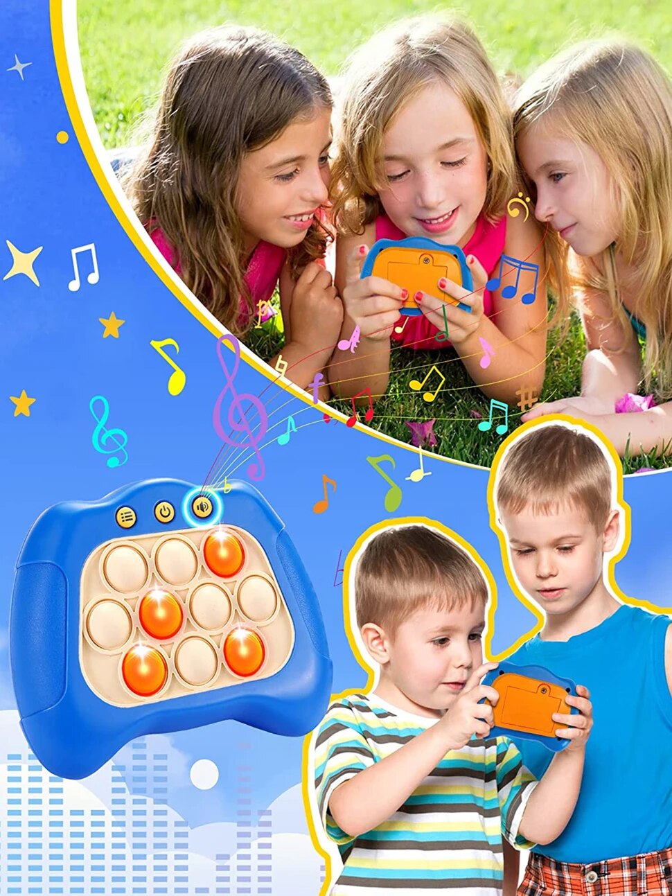 Kletshuts™ WhizPop- Mönster Popping Spel