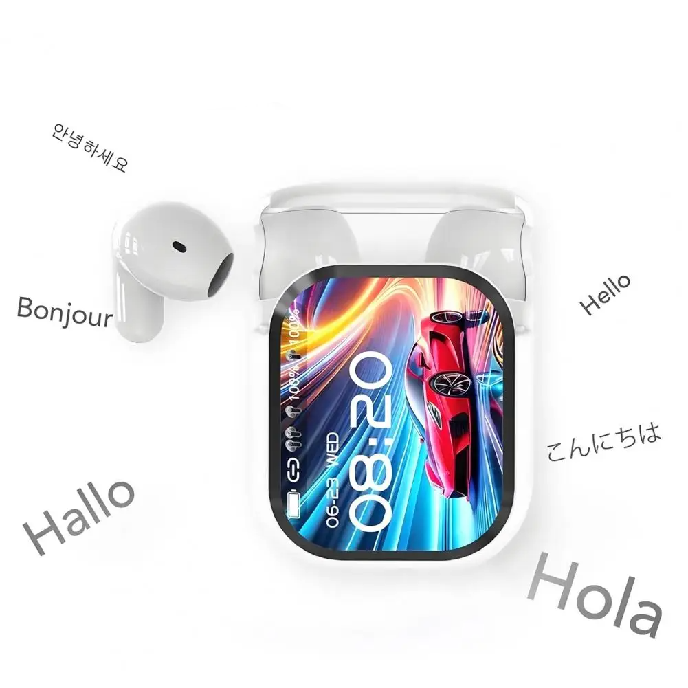 ProEarbuds™ – Kompakta Resa Earbuds Med Smart Display