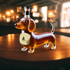 Globetrek° AnimalBottle: Djur Formad Glas Dryckerflaska