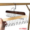 GlideHold® ClosetHanger 1+1 GRATIS: Hållbar Utrymmesbesparande Mångsidig Kläderhängare