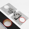HingePlate 1+1 GRATIS: DIY Möbler Gångjärn Reparation Sidoplatta