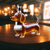 Globetrek° AnimalBottle: Djur Formad Glas Dryckerflaska