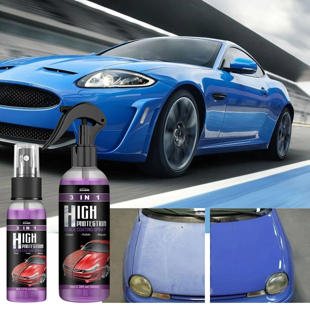 CarSpray: 3 I 1 Quick Bilbeläggning Spray