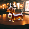 Globetrek° AnimalBottle: Djur Formad Glas Dryckerflaska