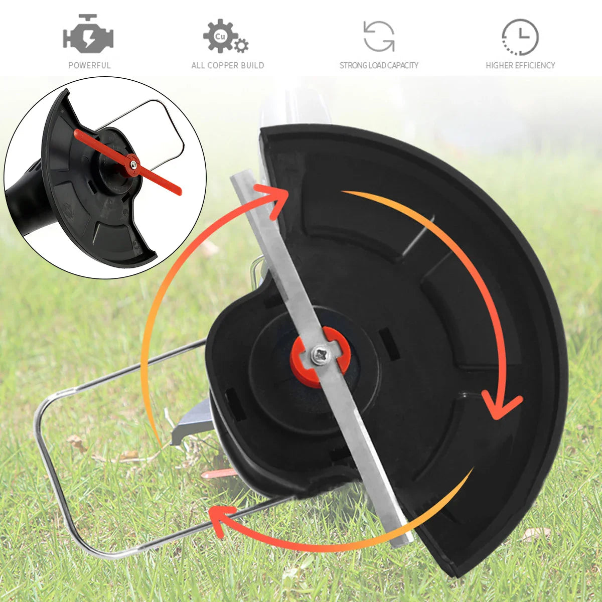 GrassTrimmer - Sladdlös Elektrisk Gräs Trimmer