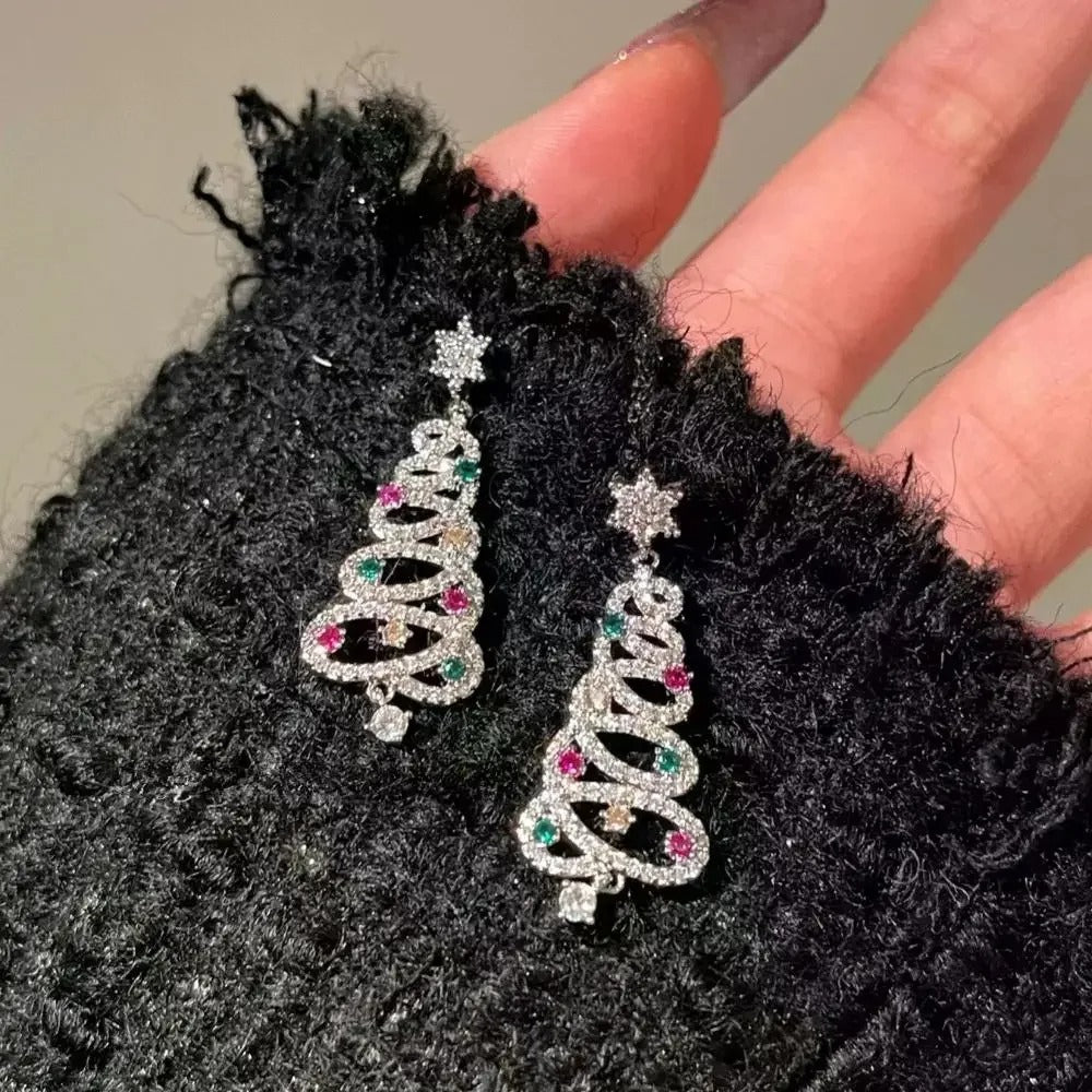 Jewelance™ ChristmasEarrings: Julgran Örhängen