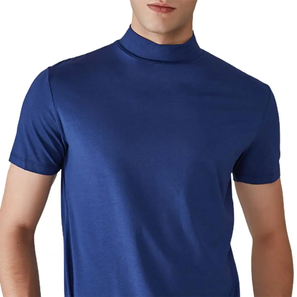 Icone™ FitShirt 1+1 GRATIS: Mäns Smal Passform Hög Nacke Casual Skjorta