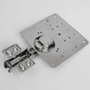 HingePlate 1+1 GRATIS: DIY Möbler Gångjärn Reparation Sidoplatta