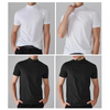 Icone™ FitShirt 1+1 GRATIS: Mäns Smal Passform Hög Nacke Casual Skjorta
