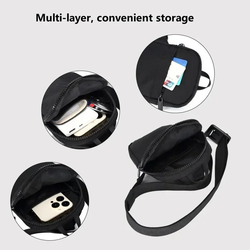 Icone™ ChestBag 1+1 GRATIS: Justerbar Rem Unisex Mini Sling Bröstväska